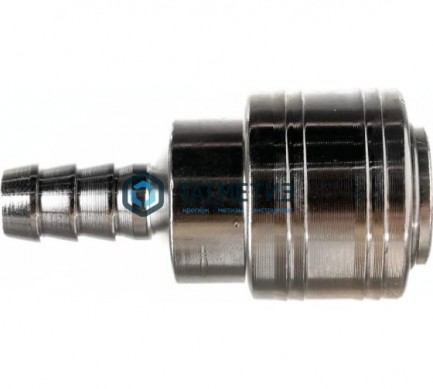 Муфта универсальная быстросъемная ("мама"), со штуцером "елка" под шланг 10 мм, 1 шт.// Stels |  «ТАТМЕТИЗ» Муфта универсальная быстросъемная ("мама"), со штуцером "елка" под шланг 10 мм, 1 шт.// Stels -  магазин крепежа «ТАТМЕТИЗ»