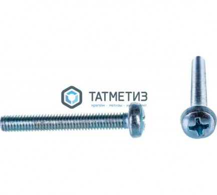 Винт п/ц DIN 7985 оц 3х 8   (4000 шт/уп) R |  «ТАТМЕТИЗ» Винт п/ц DIN 7985 оц 3х 8   (4000 шт/уп) R -  магазин крепежа «ТАТМЕТИЗ»
