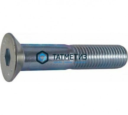 Винт DIN 7991/ISO 10642  М12 х 55 (10.9) ОЦ с потай головкой и внутр.шестигранником |  «ТАТМЕТИЗ» Винт DIN 7991/ISO 10642  М12 х 55 (10.9) ОЦ с потай головкой и внутр.шестигранником -  магазин крепежа «ТАТМЕТИЗ»