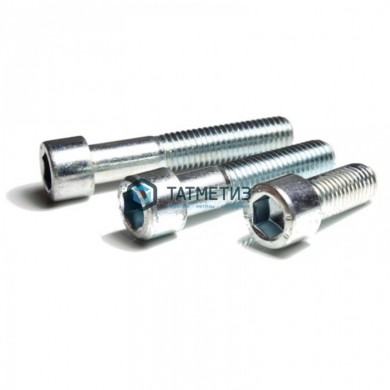 Винт с внутр 6-гр DIN 912, оц 10х 30  (уп 5 кг/ 186 шт)* |  «ТАТМЕТИЗ» Винт с внутр 6-гр DIN 912, оц 10х 30  (уп 5 кг/ 186 шт)* -  магазин крепежа «ТАТМЕТИЗ»