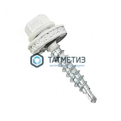 Саморез окраш.кров. 4,8х35 /9002/  (250 шт/уп)  ТК |  «ТАТМЕТИЗ» Саморез окраш.кров. 4,8х35 /9002/  (250 шт/уп)  ТК -  магазин крепежа «ТАТМЕТИЗ»