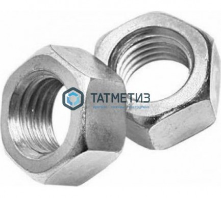 Гайка DIN 934, оцинк  М8  (уп 25 кг / 5300 шт)* ГОСТ 5927-70 Z / МС |  «ТАТМЕТИЗ» Гайка DIN 934, оцинк  М8  (уп 25 кг / 5300 шт)* ГОСТ 5927-70 Z / МС -  магазин крепежа «ТАТМЕТИЗ»