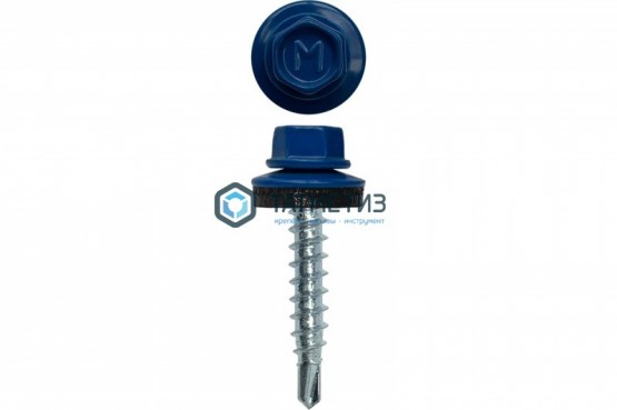 Саморез окраш.кров. 4,8х29 /5005/ DAXMER MS (10х250) |  «ТАТМЕТИЗ» Саморез окраш.кров. 4,8х29 /5005/ DAXMER MS (10х250) -  магазин крепежа «ТАТМЕТИЗ»