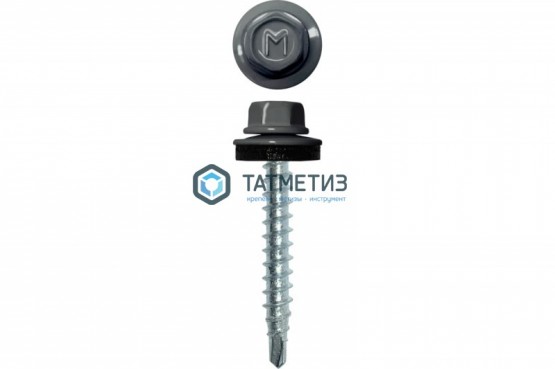 Саморез окраш.кров. 5,5х32 /7024/ DAXMER M (10х250) |  «ТАТМЕТИЗ» Саморез окраш.кров. 5,5х32 /7024/ DAXMER M (10х250) -  магазин крепежа «ТАТМЕТИЗ»