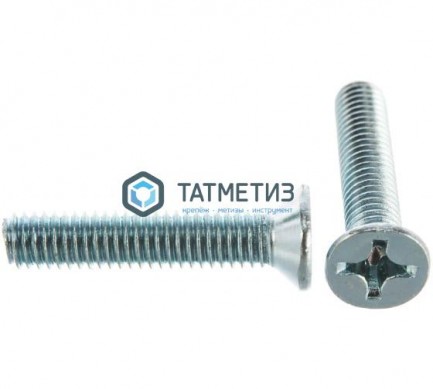 Винт потай DIN 965 А2  М 4х10 |  «ТАТМЕТИЗ» Винт потай DIN 965 А2  М 4х10 -  магазин крепежа «ТАТМЕТИЗ»