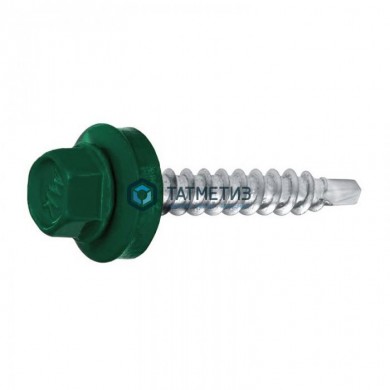 Саморез окраш.кров. 4,8х50 (51) /6026/  (150 шт/уп)  ТК |  «ТАТМЕТИЗ» Саморез окраш.кров. 4,8х50 (51) /6026/  (150 шт/уп)  ТК -  магазин крепежа «ТАТМЕТИЗ»