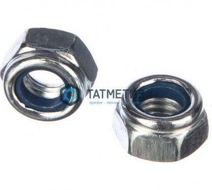 Гайка  М 4 DIN 985 А2-70 самоконтр |  «ТАТМЕТИЗ» Гайка  М 4 DIN 985 А2-70 самоконтр -  магазин крепежа «ТАТМЕТИЗ»