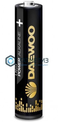 Батарейка алкалиновая тип AAA / LR03 1.5В POWER Pack-12 (уп.12шт) DAEWOO |  «ТАТМЕТИЗ» Батарейка алкалиновая тип AAA / LR03 1.5В POWER Pack-12 (уп.12шт) DAEWOO -  магазин крепежа «ТАТМЕТИЗ»