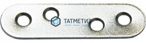 Пластина крепежная  ПК  60 мм, цинк |  «ТАТМЕТИЗ» Пластина крепежная  ПК  60 мм, цинк -  магазин крепежа «ТАТМЕТИЗ»