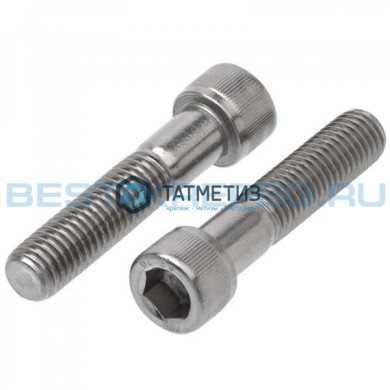 Винт DIN 912 А2 M 10 х 60 |  «ТАТМЕТИЗ» Винт DIN 912 А2 M 10 х 60 -  магазин крепежа «ТАТМЕТИЗ»