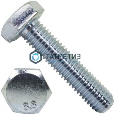 Болт М 6 х 30 DIN 933 / ГОСТ 7798-70 оц. (уп 20кг/ 2520 шт)* МММз |  «ТАТМЕТИЗ» Болт М 6 х 30 DIN 933 / ГОСТ 7798-70 оц. (уп 20кг/ 2520 шт)* МММз -  магазин крепежа «ТАТМЕТИЗ»