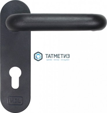 Ручки дверные MCL РН-7201П (КВ-125мм) черные с пружиной для тех. дверей |  «ТАТМЕТИЗ» Ручки дверные MCL РН-7201П (КВ-125мм) черные с пружиной для тех. дверей -  магазин крепежа «ТАТМЕТИЗ»