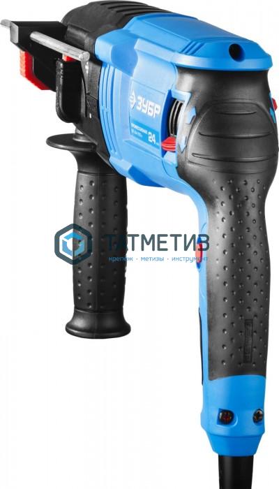 Перфоратор ЗУБР Профессионал SDS-plus, горизонт., 2,6 Дж, 0-1100 об/мин, 750Вт, кейс Перфоратор ЗУБР Профессионал SDS-plus, горизонт., 2,6 Дж, 0-1100 об/мин, 750Вт, кейс