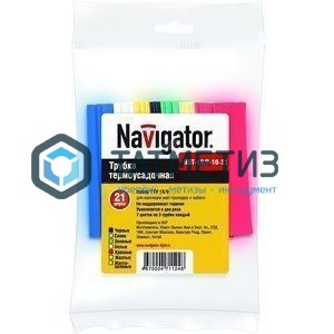Набор термоусадочных трубок 6/3 (7 цветов по 3шт) 10см Navigator |  «ТАТМЕТИЗ» Набор термоусадочных трубок 6/3 (7 цветов по 3шт) 10см Navigator -  магазин крепежа «ТАТМЕТИЗ»