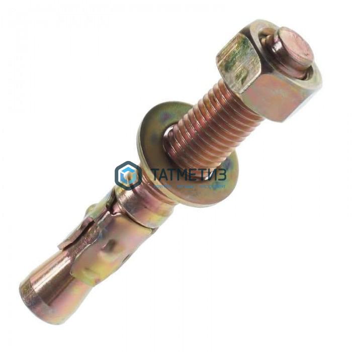 Анкер клиновой 24x200  ( 10 шт/уп) ТК гор. цинк Анкер клиновой 24x200  ( 10 шт/уп) ТК гор. цинк